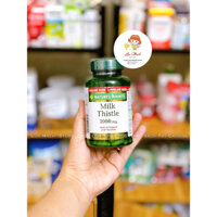 Viên Uống Hỗ Trợ Thải Độc Gan Nature’s Bounty Milk Thistle Canada🇨🇦 1000mg-hộp 200 viên