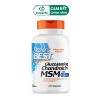 Viên Uống Hỗ Trợ Thoái Hoá Và Sụn Xương Khớp Doctor’s Best Glucosamine Chondroitin MSM 240 Viên