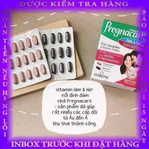 Viên uống hỗ trợ thụ thai Pregnacare His & Her Conception