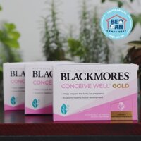 Viên uống hỗ trợ thụ thai Blackmores Conceive Well Gold - Hàng Úc