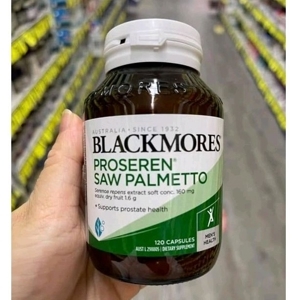 Viên uống hỗ trợ tiền liệt tuyến Blackmores Proseren Saw Palmetto 120 viên