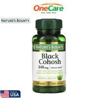 Viên uống hỗ trợ tiền mãn kinh Black Cohosh 540mg Nature’s Bounty 100 viên