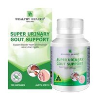 Viên uống hỗ trợ tiết niệu và Gout Wealthy Health Super Urinary Gout Support 100 viên