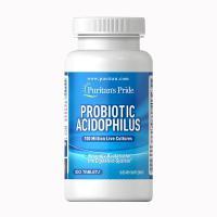 Viên uống hỗ trợ tiêu hóa Puritan's Pride Probiotic Acidophilus 100 viên