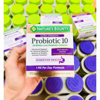 Viên Uống Hỗ Trợ Tiêu Hóa và Đường Ruột Nature's Bounty Ultra Strength Probiotic 10