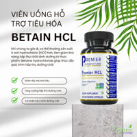 Viên Uống Hỗ Trợ Tiêu Hóa Betaine HCL – Premier Research Labs Lọ 90 viên