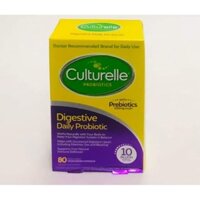 Viên uống hỗ Trợ Tiêu Hoa  CULTURELLE DIGESTIVE HEALTH PROBIOTIC 80 viên