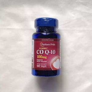 Viên uống hỗ trợ tim mạch Puritan's Pride coq10 100mg của Mỹ 60 viên