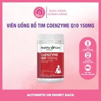 Viên Uống Hỗ Trợ Tim Mạch, Huyết Áp - Healthy Care Coenzyme Q10 150mg CoQ10 - 100 Viên