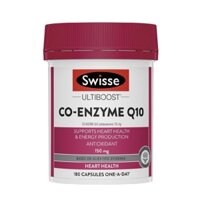 Viên uống hỗ trợ tim mạch Swisse Ultiboost Co Enzyme Q10 150mg