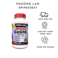 Viên uống hỗ trợ tim mạch Kirkland Signature CoQ10 300mg 100v_ MỸ