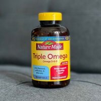 Viên Uống Hỗ Trợ Tim Mạch Nature Made Triple Omega 3-6-9 150 viên