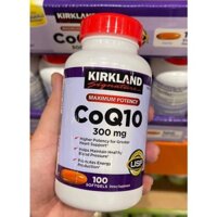 Viên uống hỗ trợ tim mạch Kirkland Signature CoQ10 300 mg của Mỹ