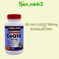 Viên uống hỗ trợ tim mạch CoQ10 300mg  Kirkland 100 viên
