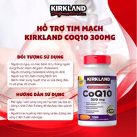 Viên uống hỗ trợ tim mạch Kirkland Coq10 300MG