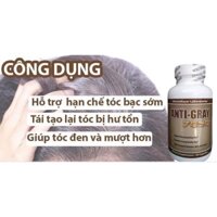 VIÊN UỐNG HỖ TRỢ TÓC BẠC ANTI GRAY 7050 HỘP 60 VIÊN-HÀNG MỸ🇺🇸🇺🇸