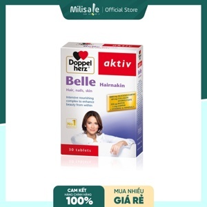 Viên uống hỗ trợ tóc móng da Doppelherz Belle Hairnakin 30 Viên
