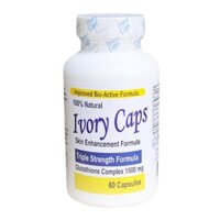 Viên uống hỗ trợ trắng da giảm nám Ivory caps glutathione 60 viên của mỹ