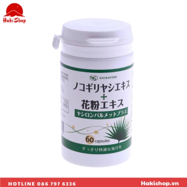 Viên uống hỗ trợ tuyến tiền liệt Saw Palmetto Plus 60 viên