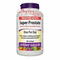 Viên uống hỗ trợ tuyến tiền liệt và duy trì sức khỏe tốt – Super prostate – 180 viên