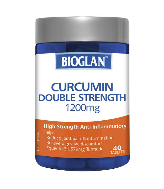 Viên uống hỗ trợ xương khớp Bioglan Curcumin Double Strength 1200mg
