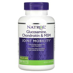 Viên uống hỗ trợ xương khớp NATROL MSM & GLUCOSAMINE DOUBLE STRENGTH (90 viên/hộp)