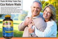 Viên Uống Hỗ Trợ Xương Khớp Nature Made Triple Flex Glucosamine Chondroitin MSM 200 viên Mỹ