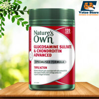 Viên Uống Hỗ Trợ Xương Khớp Nature’s Own Glucosamine Sulfate & Chondroitin Advanced 120 viên
