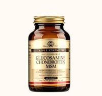 Viên Uống Hỗ Trợ Xương Khớp Solgar Glucosamine Chondroitin MSM 60 Viên Nén Thực Vật