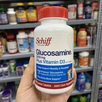 Viên uống hỗ trợ xương khớp Schiff Glucosamine 2000mg plus Vitamin D3