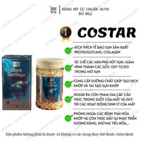 Viên uống hỗ trợ xương khớp sụn cá mập Shark Cartilage 750mg Costar 365 viên