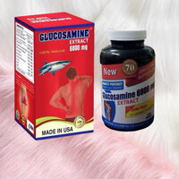 Viên Uống Hỗ Trợ Xương Khớp Glucosamine extract  6800mg - Hộp 100 viên- (DD) -Nhập Khẩu MỸ
