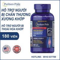 Viên uống hỗ trợ xương khớp Puritan's Pride Triple Strength Glucosamine, Chondroitin & MSM Joint Soother 180 viên