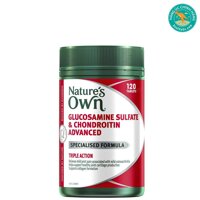 Viên uống hỗ trợ xương khớp Nature’s Own Glucosamine Sulfate & Chondroitin advanced 120 viên nén