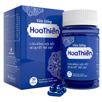 Viên uống Hoa Thiên, hỗ trợ tăng cường nội tiết tố nữ, hỗ trợ làm đẹp da