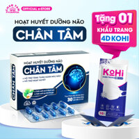 Viên uống hoạt huyết dưỡng nào Chân Tâm tăng tuần hoàn máu não, giảm rối loạn tiền đình – Hộp 30 viên