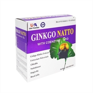 Viên Uống Hoạt Huyết Dưỡng Não Ginkgo Natto With Coenzym Q10