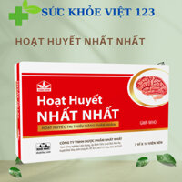 Viên uống  Hoạt Huyết Nhất Nhất giảm chứng huyết hư, ứ trệ giúp máu lưu thông lên não tốt 30 viên Việt Mỹ Pharmacy