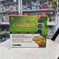 Viên uống Hoạt huyết tiền đình GINKGO Q10 hộp 100 viên hỗ trợ hoạt huyết,tăng tuần hoàn não