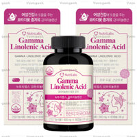 Viên uống hồi xuân Châu Âu Gama LinoLenic Acid tinh dầu hoa lưu ly 60 viên dùng 2 tháng nội địa Hàn Quốc