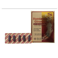 Viên Uống HOMTAMIN GINSENG ⚡ CAM KẾT CHÍNH HÃNG ⚡ Bổ sung cao nhân sâm, tăng cường sức đề kháng, bồi bổ cơ thể