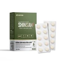 Viên Uống Hồng Sâm Hàn Quốc 6 Năm Tuổi SHINSAM Korean Red Ginseng 30 Viên.