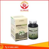 Viên uống Hotchland MegaBrain tăng cường trí nhớ, tăng cường tuần hoàn não (Hộp 60 viên)