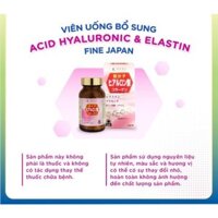Viên uống Hyaluron & Collagen FINE JAPAN giúp đẹp da, ngăn ngừa lão hoá 81g