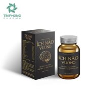 Viên Uống Ích Não Vương Cải Thiện Suy Nhược Thần Kinh, Giảm Trí Nhớ Tăng Cường Tuần Hoàn Máu Não Lọ 40 Viên