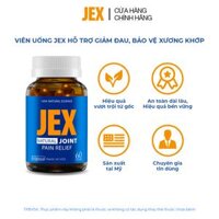 Viên uống JEX giảm đau, bảo vệ xương khớp với Eggshell Membrane, Collagen Peptide, Collagen Type II không biến tính 60 viên