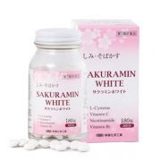 Viên uống Josephine Sakuramin White 180 viên - trị nám, trắng da