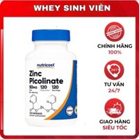 Viên uống kẽm Nutricost Zinc Picolinate 50mg nhập khẩu Mỹ - tăng miễn dịch, khả năng nam giới , xây dựng cơ bắp