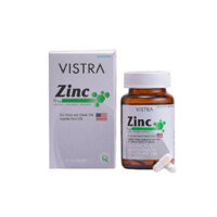 Viên Uống Kẽm VISTRA Zinc 15mg 20 / 45 Viên Bổ Sung Kẽm Cho Cơ Thể, Cho Da Tóc Móng Chắc Khỏe