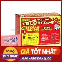 Viên uống Kendai Eat & Diet Nhật Bản giảm cân Deru Deru 12 kg, giảm cân, giảm mỡ bụng, thon gọn eo